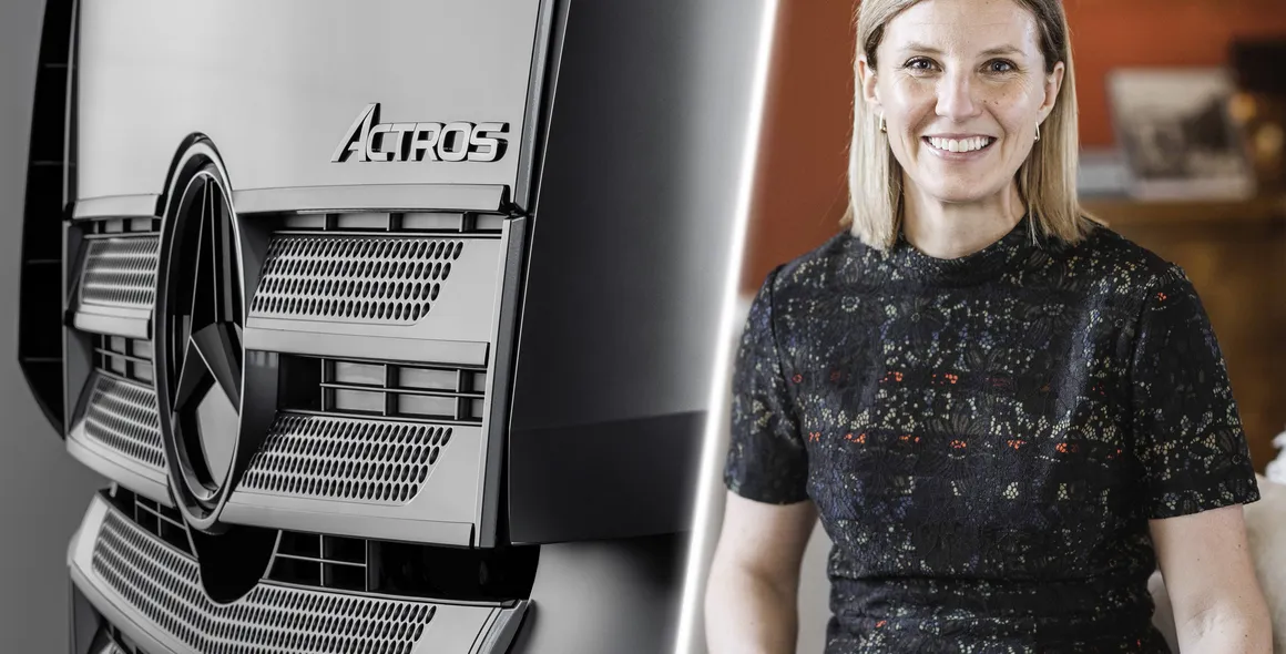 Karin Rådström assume a direção da Mercedes-Benz Trucks