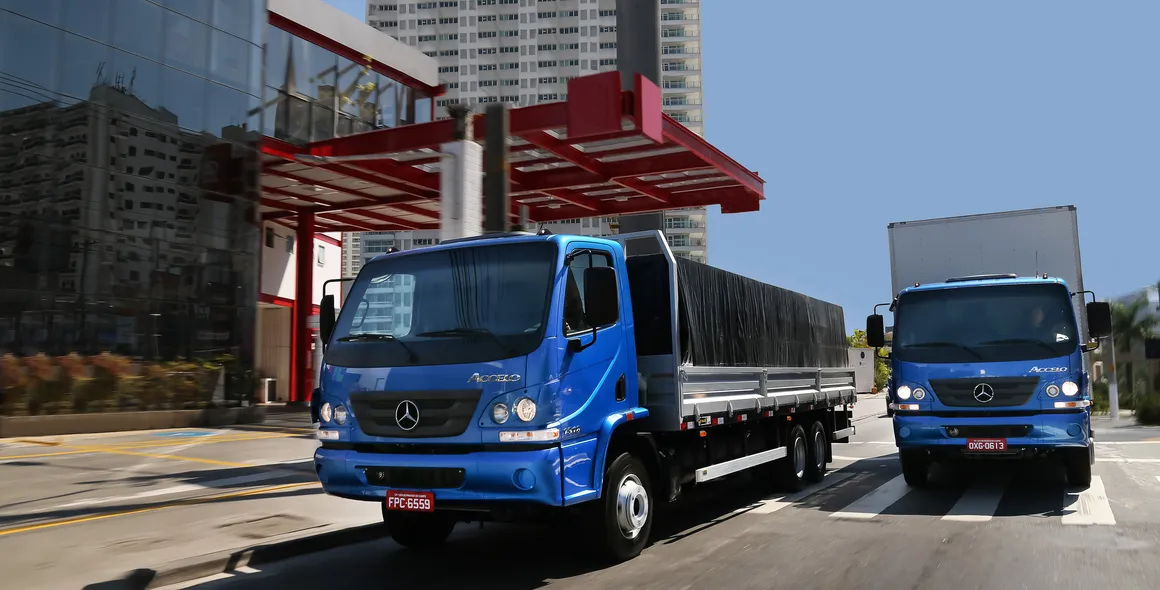 Mercedes-Benz lidera as vendas de caminhões leves no primeiro quadrimestre