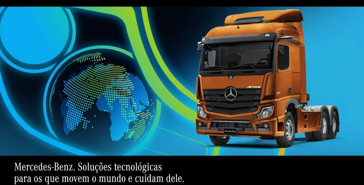 Caminhões Mercedes-Benz na Fenatran – lançamentos e novidades com foco na sustentabilidade ambiental, econômica e social