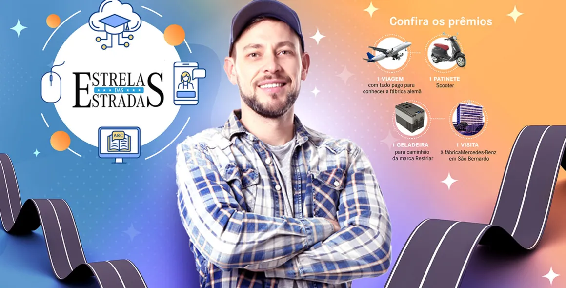 Terceira temporada do Estrelas das Estradas da Mercedes-Benz chega ao fim e premia vencedor com viagem para Alemanha