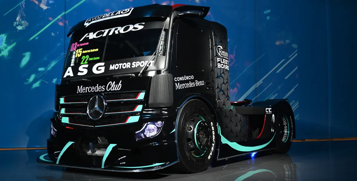 Mercedes-Benz leva a exclusiva tecnologia do MirrorCam para as corridas da Copa Truck