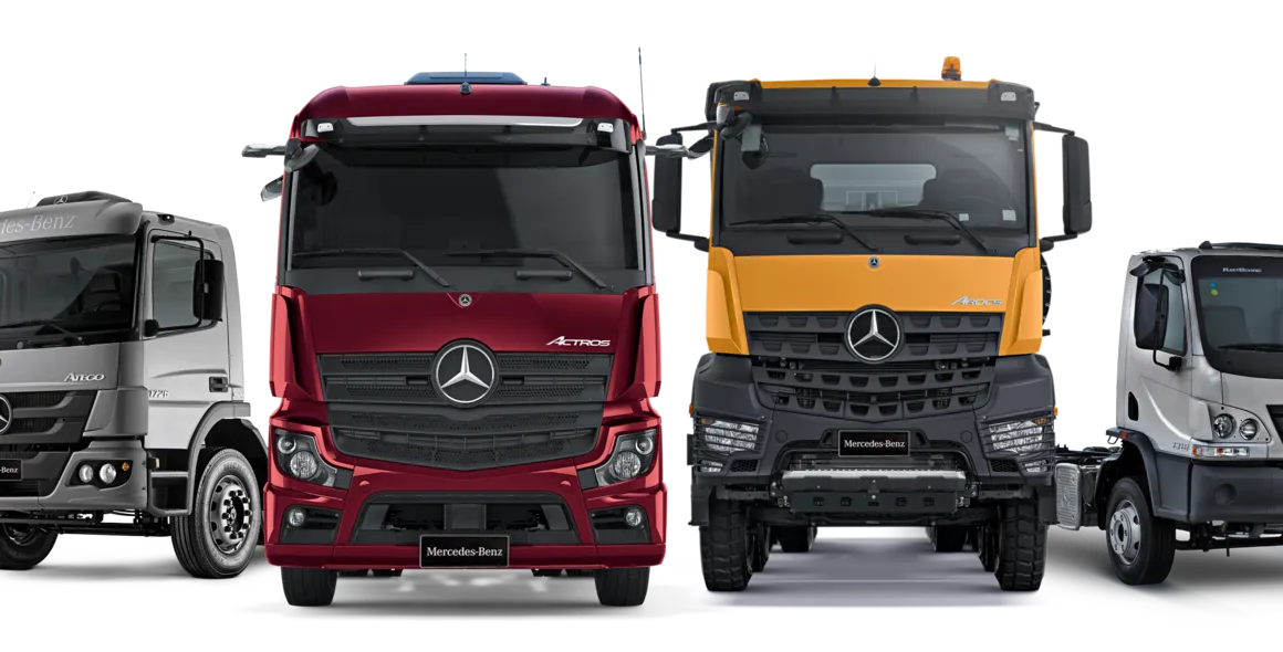 Pela 15ª vez consecutiva, Mercedes-Benz é a marca de caminhão mais lembrada do Brasil