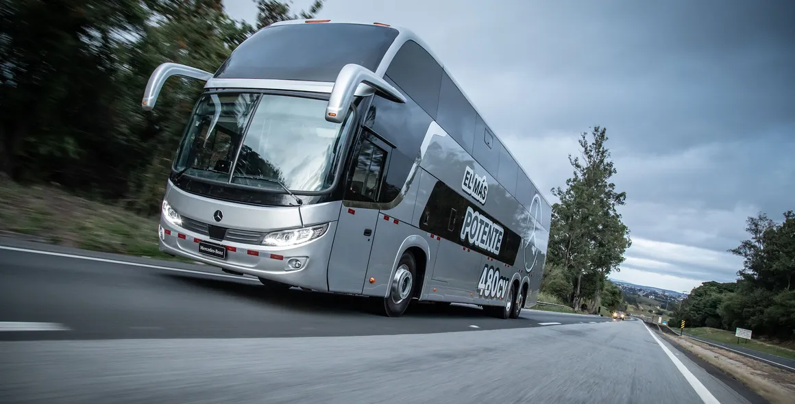Mercedes-Benz do Brasil alcança o marco de exportação de 1.000 chassis de ônibus rodoviário do Novo O 500 RSD “el más potente” para América Latina