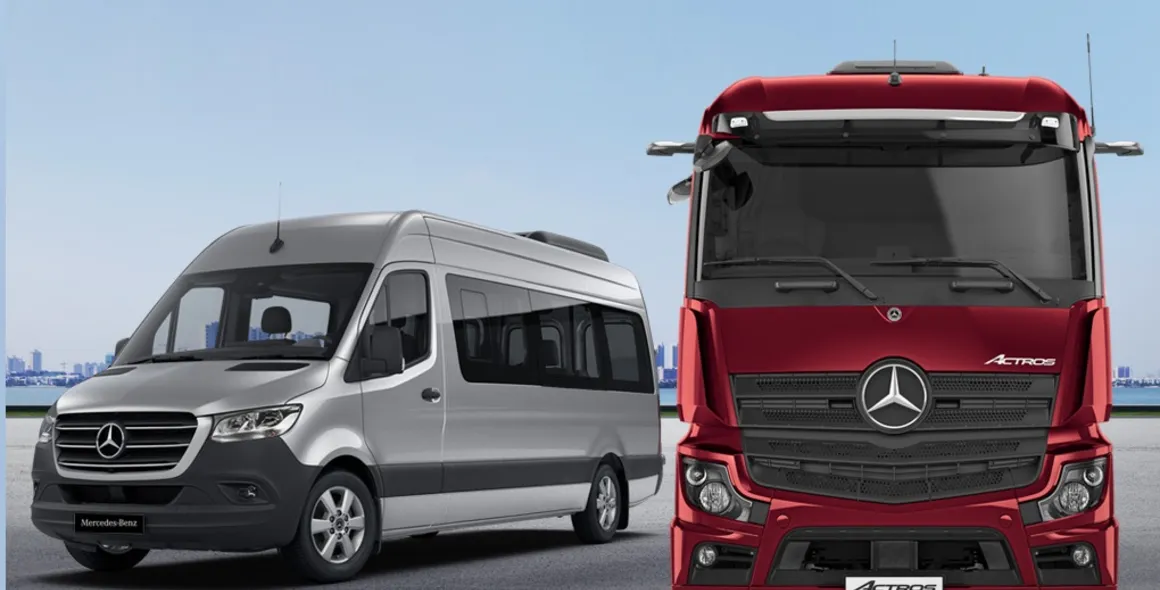 Mercedes-Benz é triplamente vitoriosa no Prêmio Top of Mind do Transporte