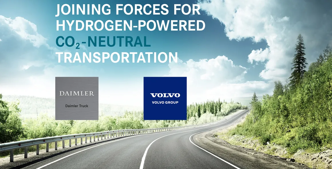 Daimler e Volvo concluem criação de joint venture de células de combustível