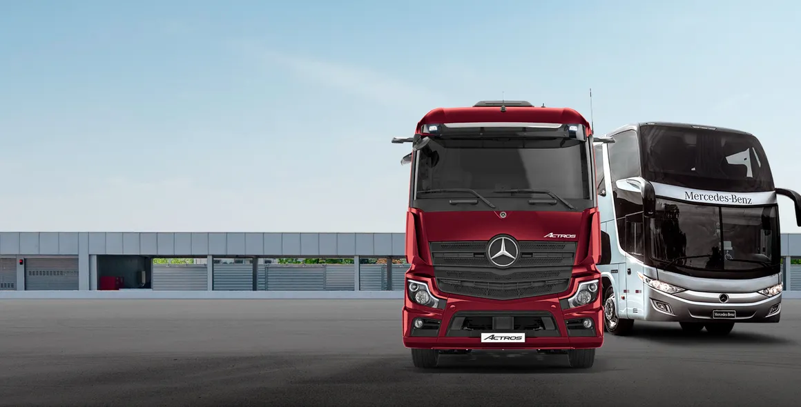 Mercedes-Benz do Brasil registra alta exponencial das exportações de caminhões e ônibus para a América Latina
