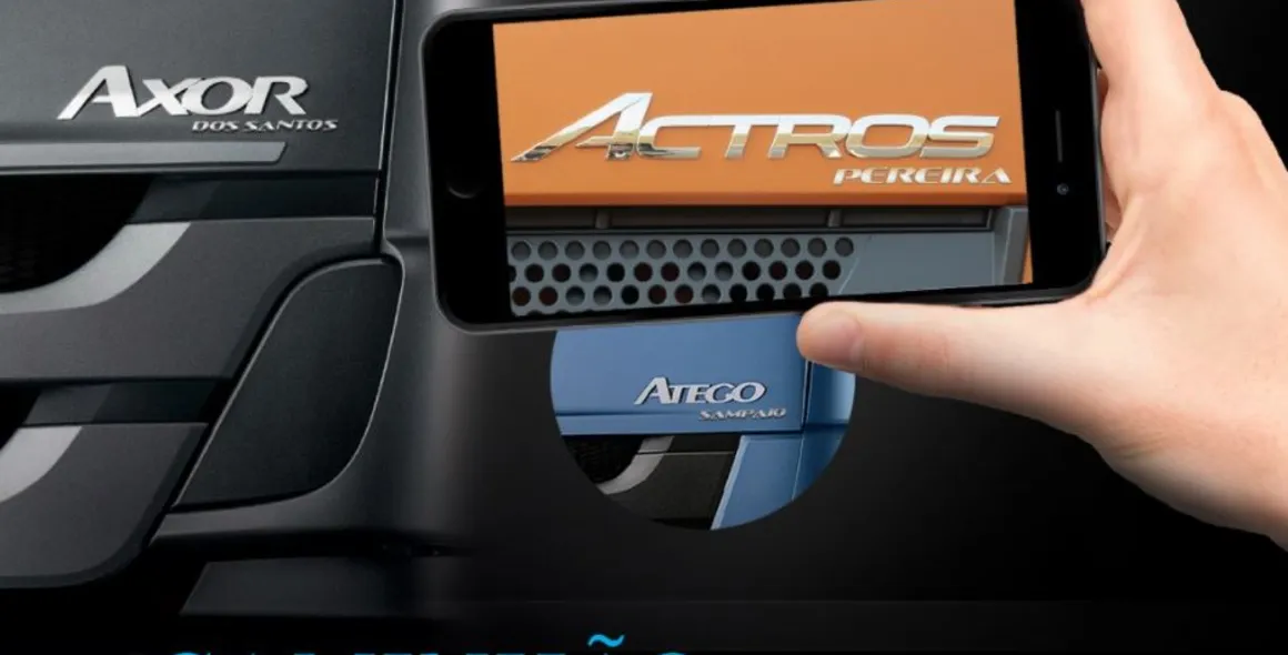 Caminhoneiros poderão gravar o próprio sobrenome no seu Mercedes-Benz