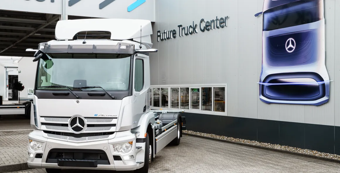 Produção em série do eActros tem início na fábrica da Mercedes-Benz em Wörth