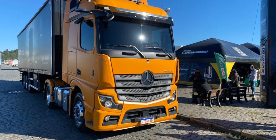 Mercedes-Benz oferece test-drive do Novo Actros em São Luís