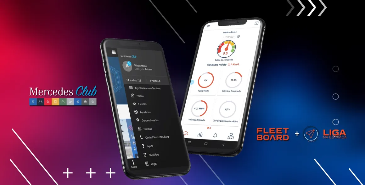 Aplicativos Mercedes-Benz melhoram a performance e a disponibilidade dos caminhões para os clientes