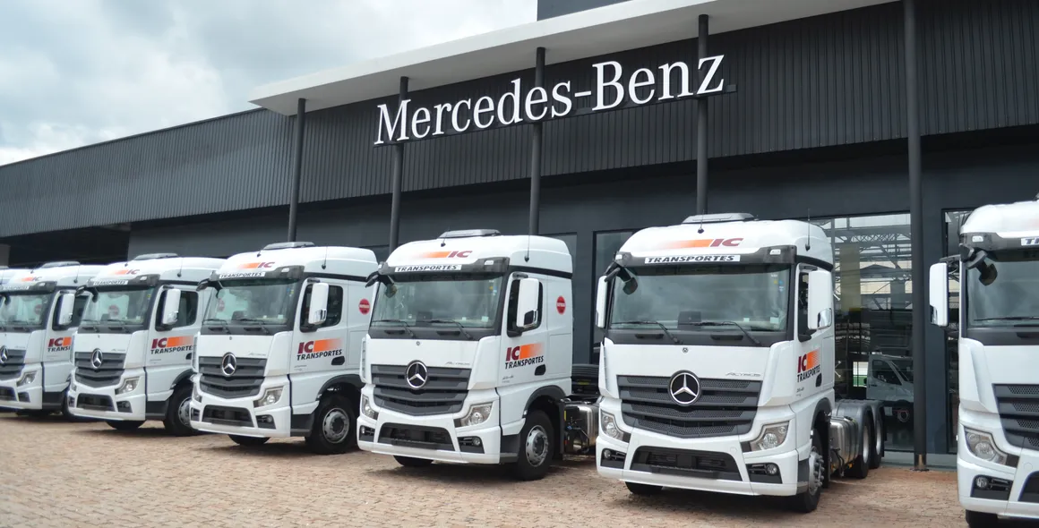 IC Transportes adquire 30 caminhões Mercedes-Benz Novo Actros para transporte de combustíveis