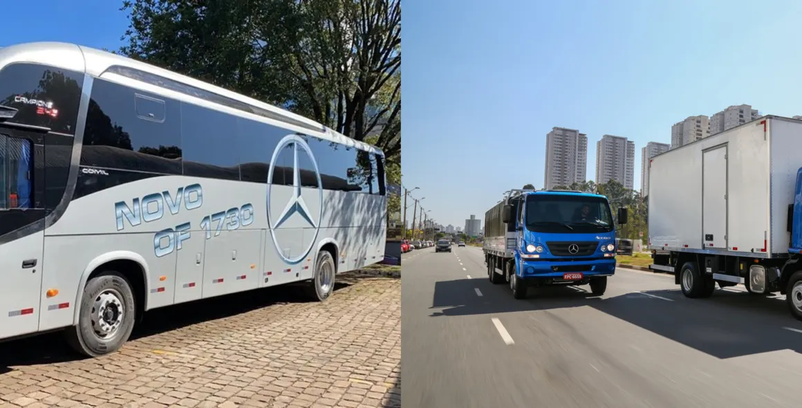 Mercedes-Benz do Brasil registra crescimento nas exportações de caminhões e ônibus