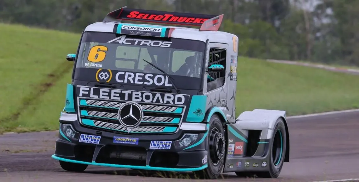 Mercedes-Benz Actros leva sua força e performance de campeão para a estreia da Copa Truck 2022