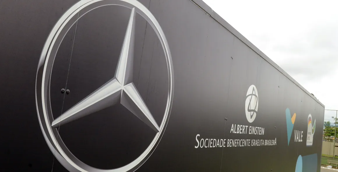 Mercedes-Benz e Einstein oferecem atendimento de saúde para caminhoneiros em São Vicente, na Baixada Santista