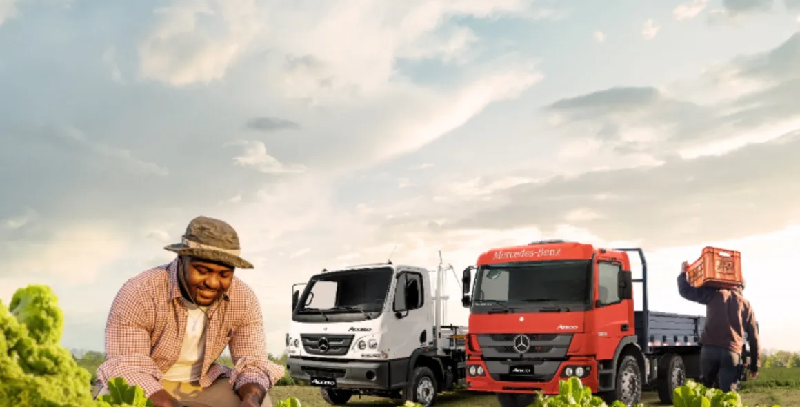 Mercedes-Benz promove test-drive com Accelo e Atego para motoristas na Ceasa de Juazeiro