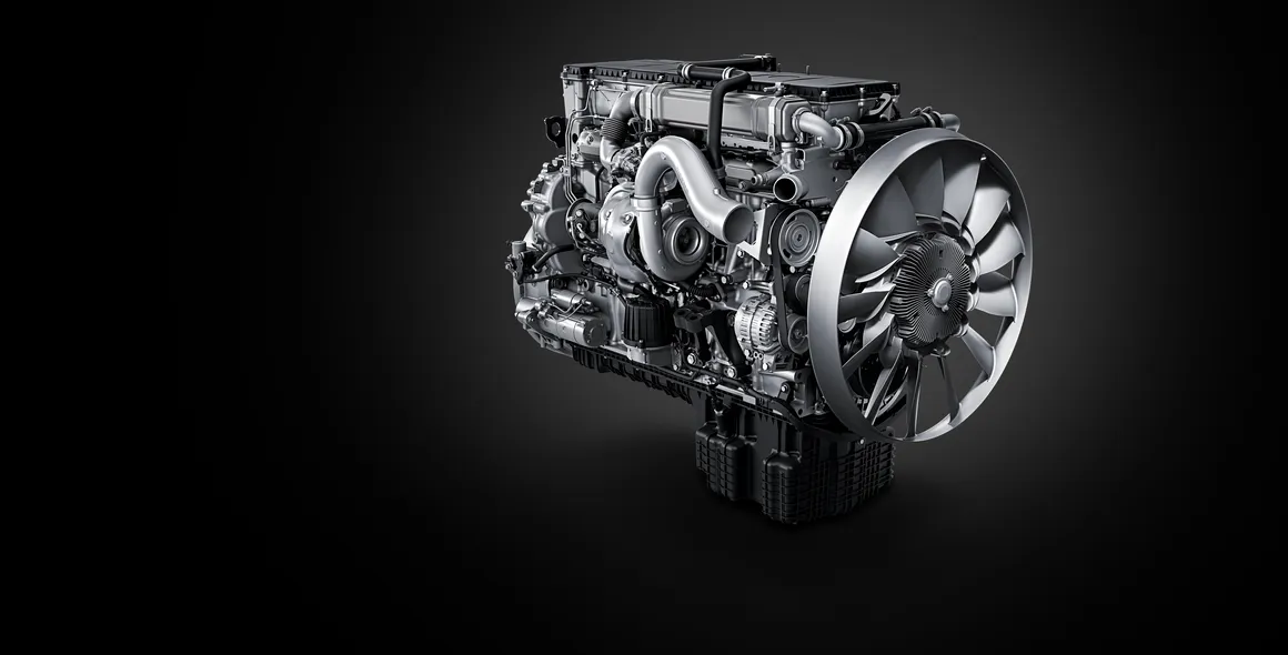 Potência total – ainda mais eficiência: em 2022, a Mercedes-Benz Trucks lançará no mercado a terceira geração de seu motor para veículos comerciais pesados OM 471