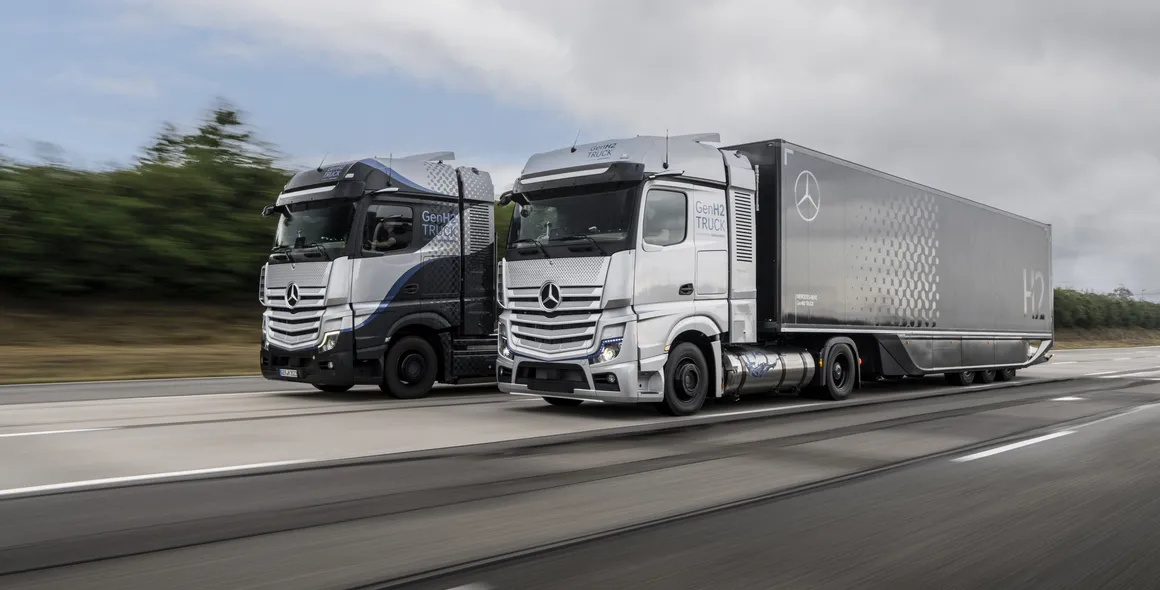 Mercedes-Benz Trucks apresenta perspectivas sobre o GenH2 Truck baseado em hidrogênio no IAA Transportation 2022, em Hannover