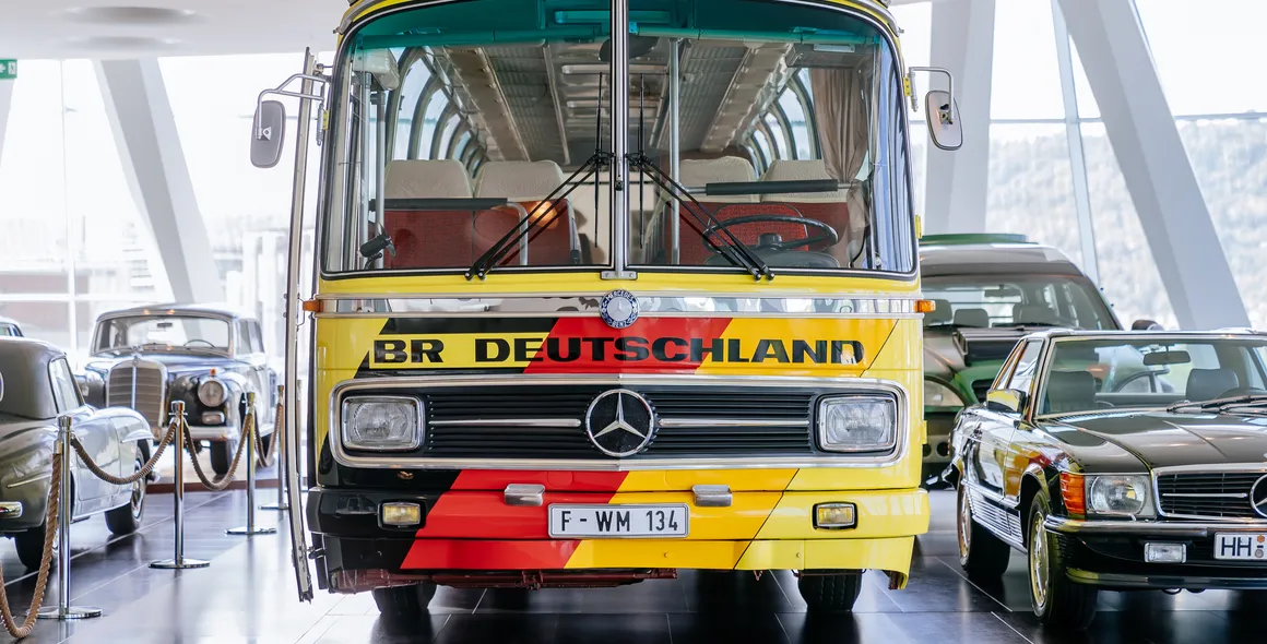 Conforto do ônibus O 302 da Mercedes-Benz fez história na Copa do Mundo de 74