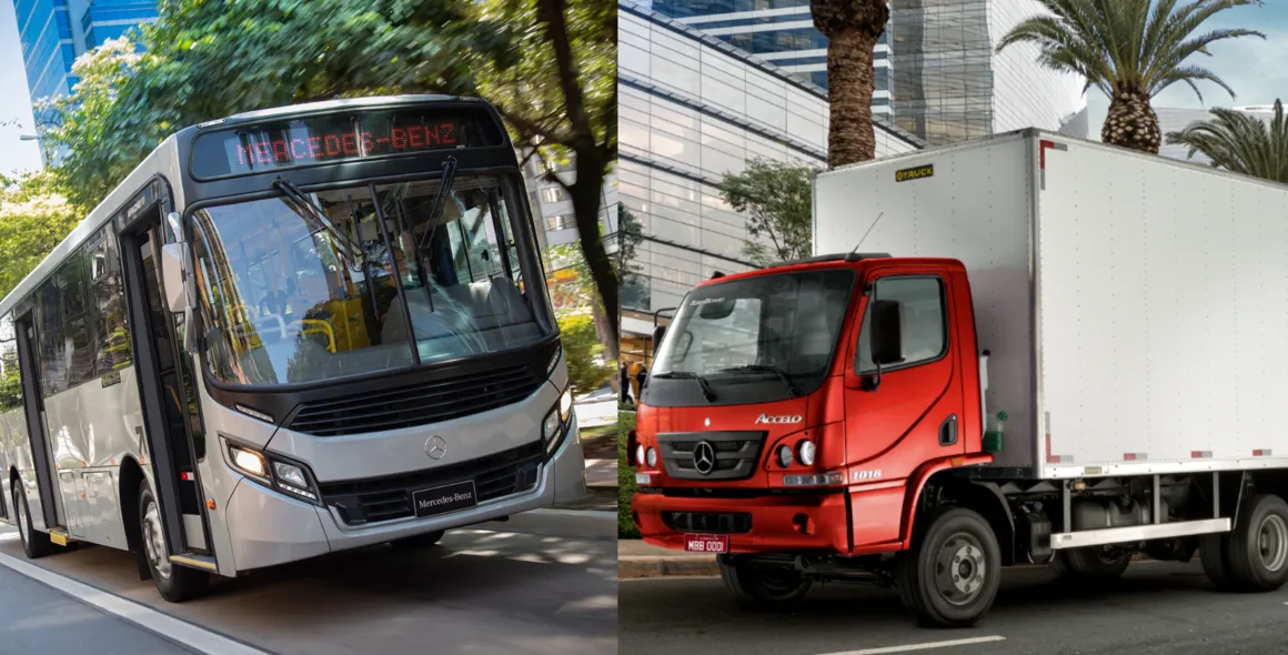 Mercedes-Benz vence em sete categorias de caminhões e ônibus no Prêmio Lótus 2023