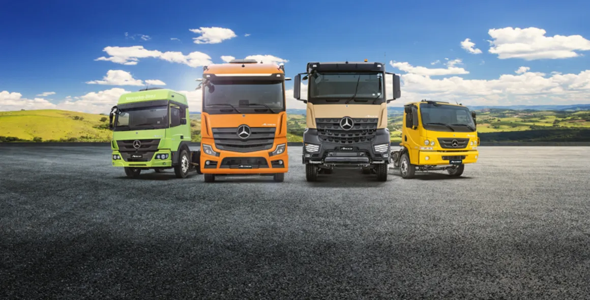 Mercedes-Benz é a marca de caminhão mais lembrada pelos gaúchos