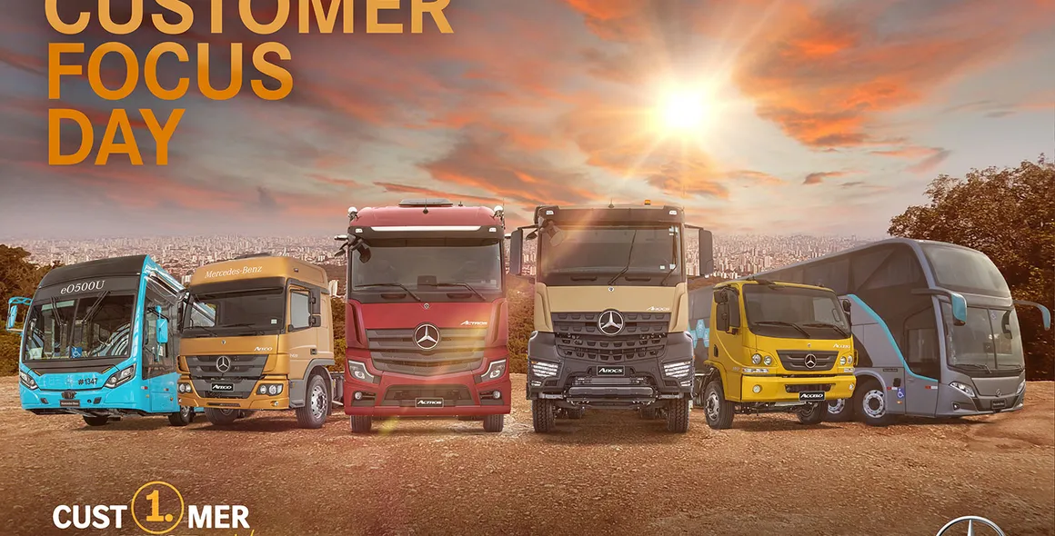 Mercedes-Benz do Brasil participa do Dia D Cliente da Daimler Truck