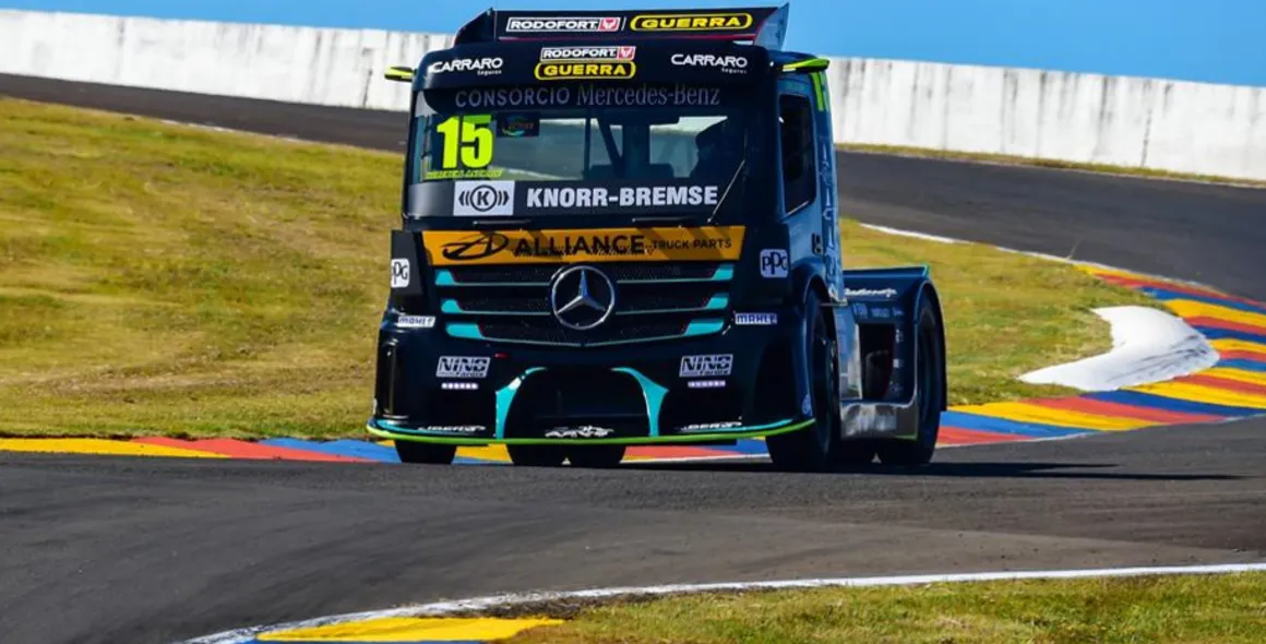 Força e alta performance do Mercedes-Benz Actros são destaques na Copa Truck em Cascavel