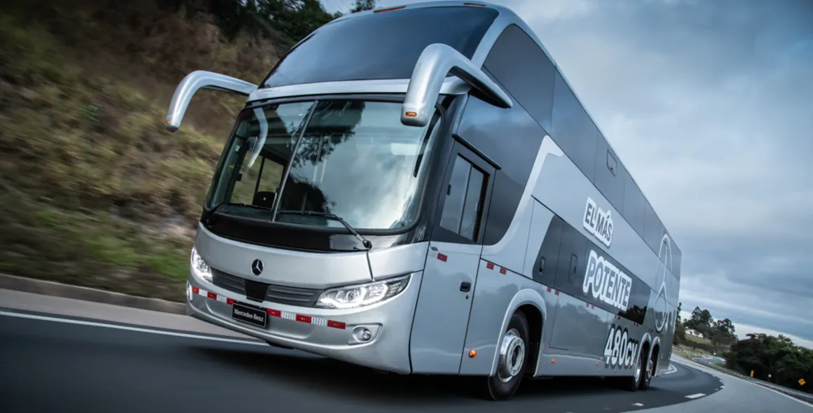 Mercedes-Benz do Brasil lança ônibus rodoviários O 500 mais potentes para países andinos e outros mercados da América Latina