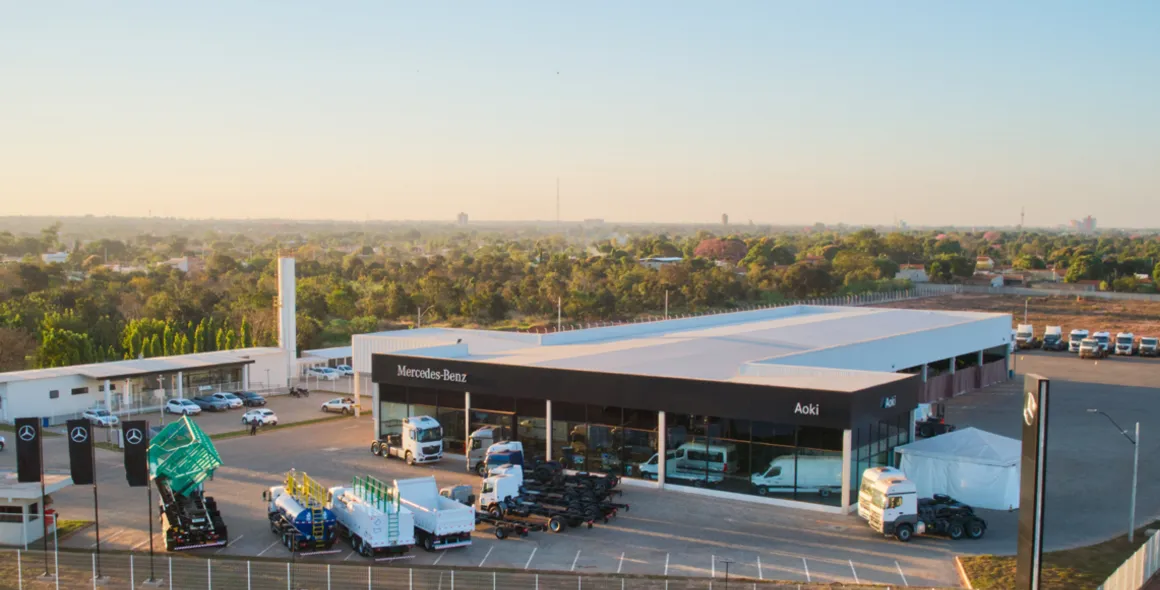 Grupo Aoki inaugura novo concessionário Mercedes-Benz em Três Lagoas