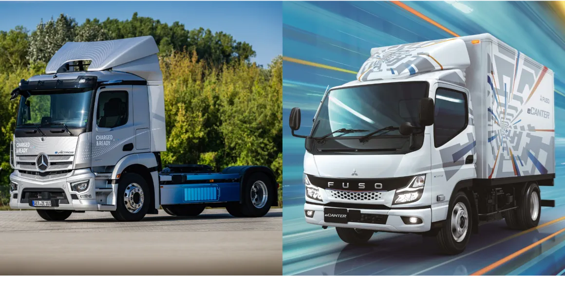 Chile é o primeiro país da América Latina a receber os caminhões elétricos Mercedes-Benz eActros e FUSO Next Generation