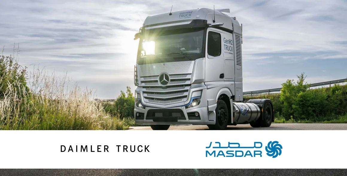 Daimler Truck e a Masdar exploram opções de abastecimento de hidrogênio líquido para descarbonizar os transportes rodoviários de carga da Europa