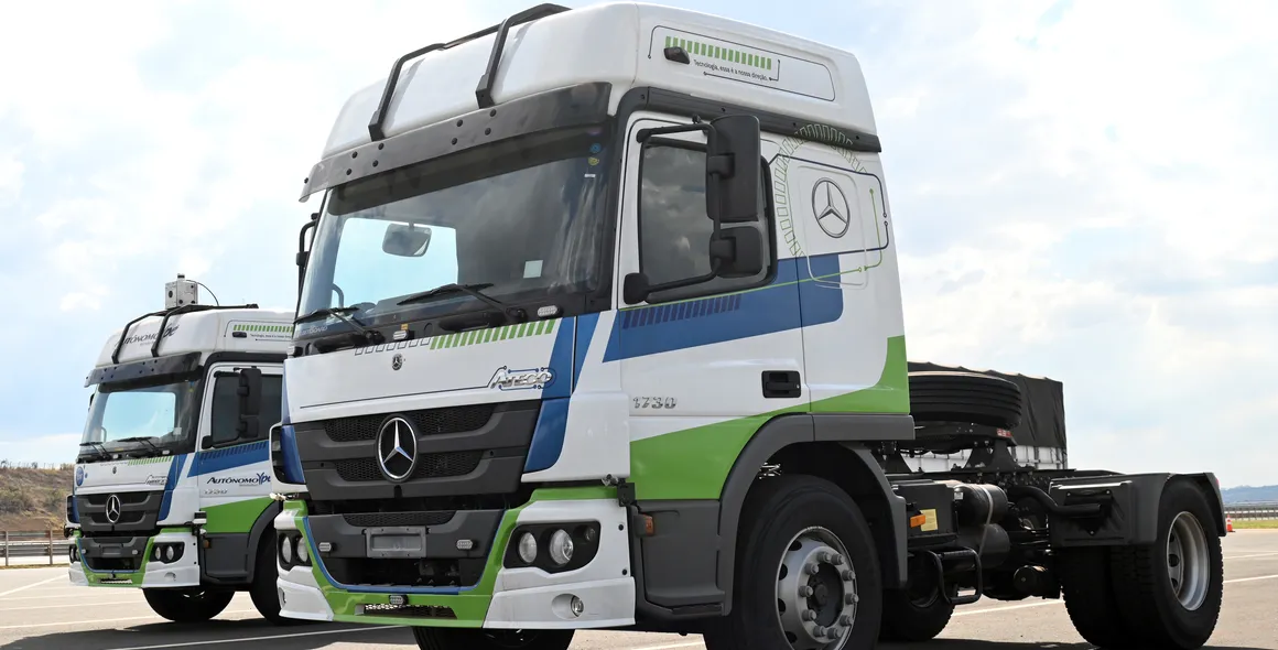 Mercedes-Benz do Brasil é líder em tecnologias de automação para caminhões em ambientes controlados