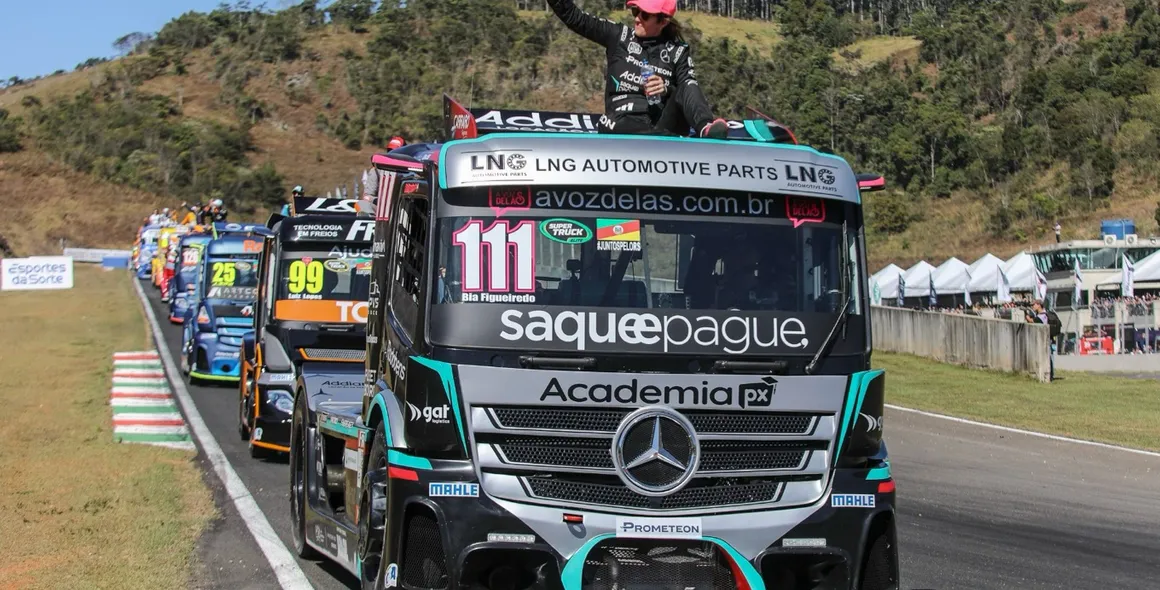 Competitividade do Actros Mercedes-Benz da ASG Motorsport é atração na Copa Truck em Interlagos