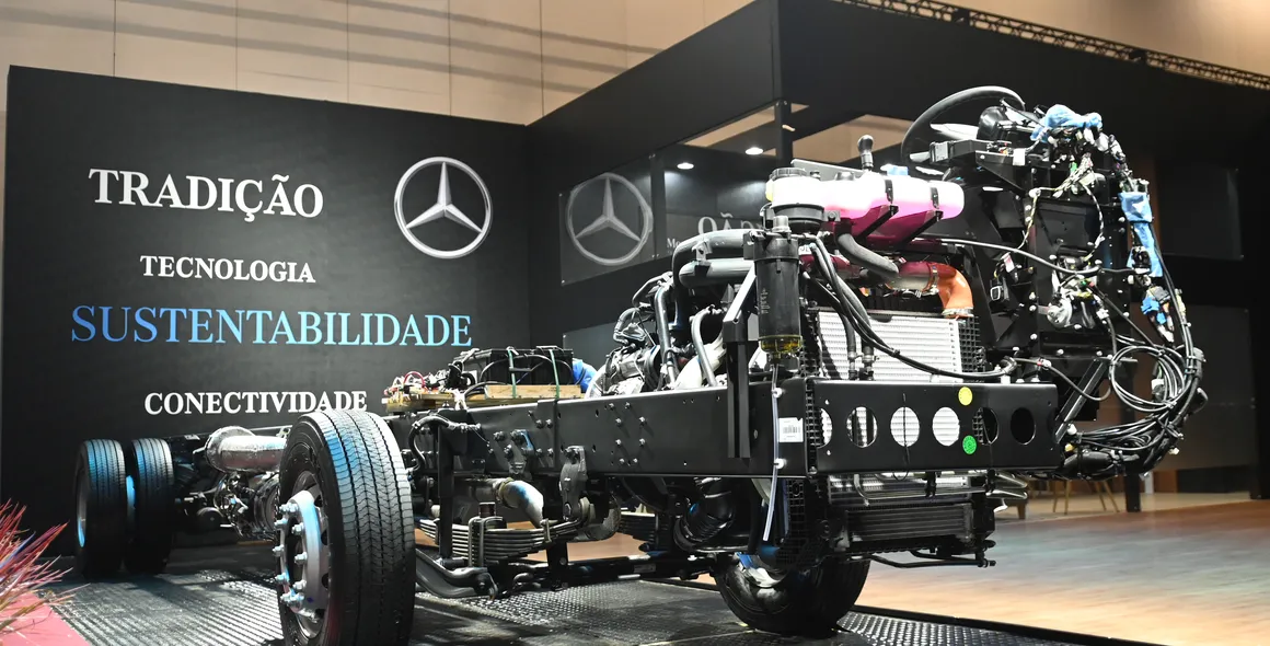 Mercedes-Benz OF 1621 é destaque no Evento Fretamento 2024