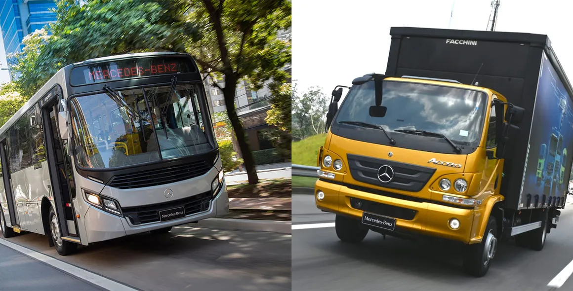Mercedes-Benz vence sete categorias de campeão de vendas em ônibus e caminhões do Prêmio Lótus 2025