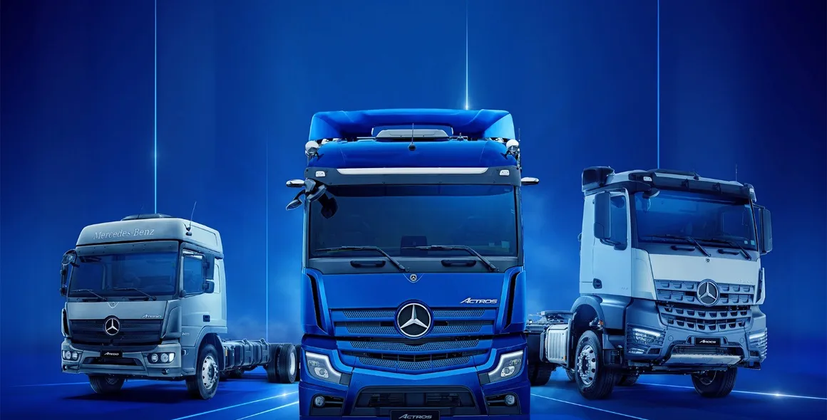 Mercedes-Benz leva experiência exclusiva com seus extrapesados direto para as mãos de motoristas e clientes