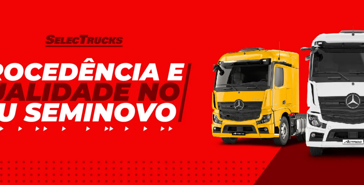 Mercedes-Benz e SelecTrucks lançam promoção de venda de caminhões semipesados