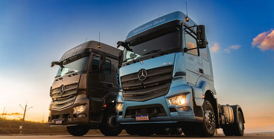 Grupo Kothe adquire 210 caminhões extrapesados Mercedes-Benz Axor 2545 6x2 para renovação de frota