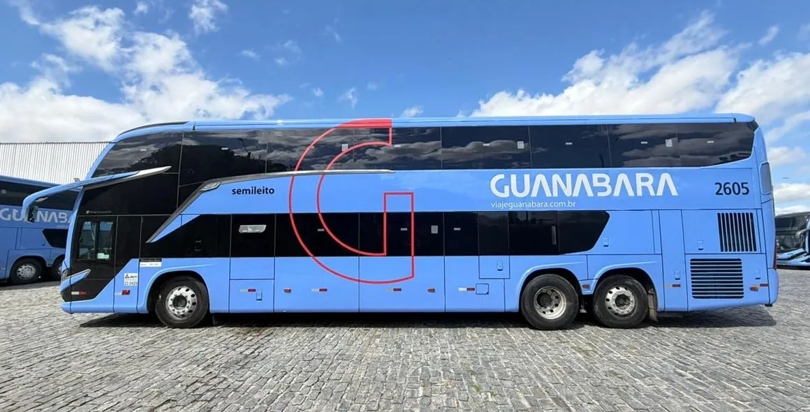 Guanabara renova frota com 80 ônibus rodoviários Mercedes-Benz O 500 RSD