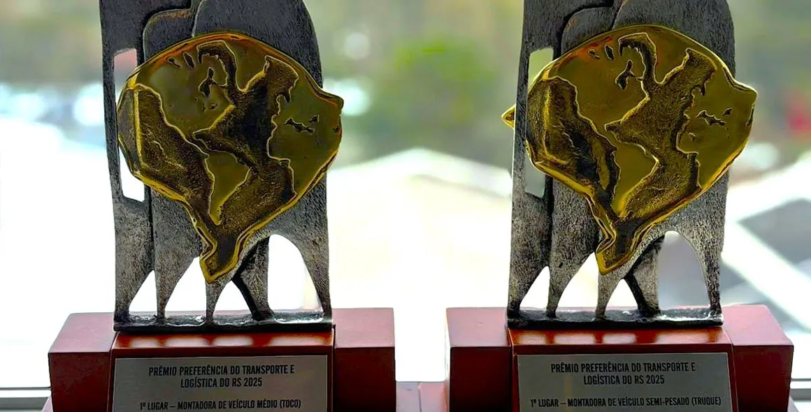 Mercedes-Benz é triplamente reconhecida pelo Prêmio Preferência do Transporte e Logística do Rio Grande do Sul