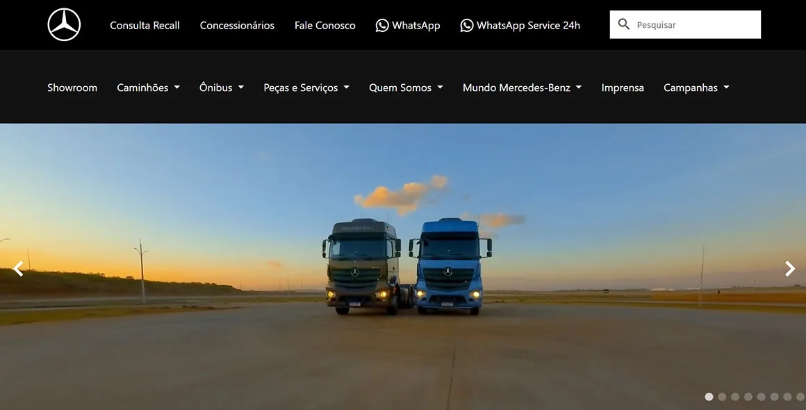 Novo website da Mercedes-Benz do Brasil fortalece o ecossistema digital da empresa e otimiza a experiência dos usuários